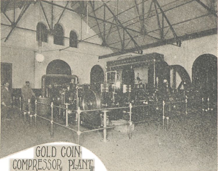 View of the Gold Coin Compressor Plant