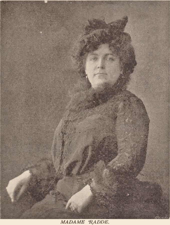 View of Madame Radde