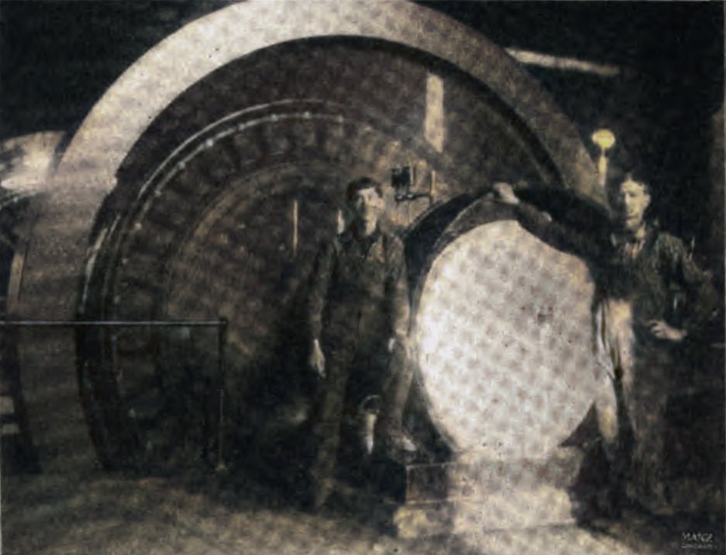 Three-Phase Westinghouse Alternator. Colorado Electric Power Co.'s Powerplant, Canon City.