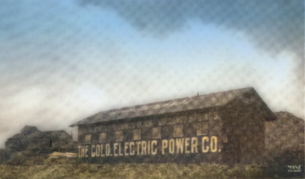 Distribution Station No 1 of Colorado Electric Power Co., at Dyer.