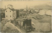 Vindicator Mine, Showing Shafts No. 1 and 2, Victor, Colo.