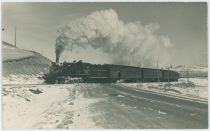 Midland Terminal Engine #59 and Train Final Run 1949 Between Divide & Midland