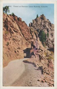 Tunnel on Phantom Canon Highway, Colorado