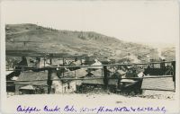 Cripple Creek, Colo. 9500 Ft., on M.T. and C.S. & C.C.D. Ry. [Looking From North Towards Short Line Yard]