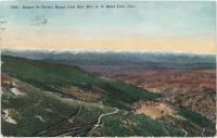 Sangre de Christo Range from Bull Hill, C. C. Short Line, Colo.