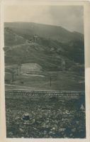 View Towards El Paso Mine on Beacon Hill From Along the Railroad Tracks of the Midland Terminal in 1930