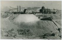 A View at the Vindicator and Lillie Mines on Bull Hill, with the M.T. Independence Depot in Foreground Right