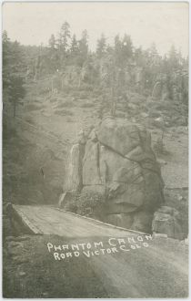 Phantom Canon Road Victor Colo [Planked Former F. & C.C. Trestle at Lone Tree]