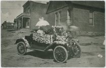 Automobile at Corner Where the Swedish Church is Located